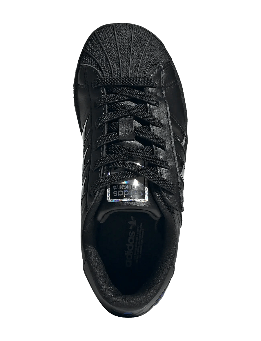 adidas Originals - SUPERSTAR LED LIGHTS CF EL C - niedriger schnitt - cblack/cblack/previo - 4
