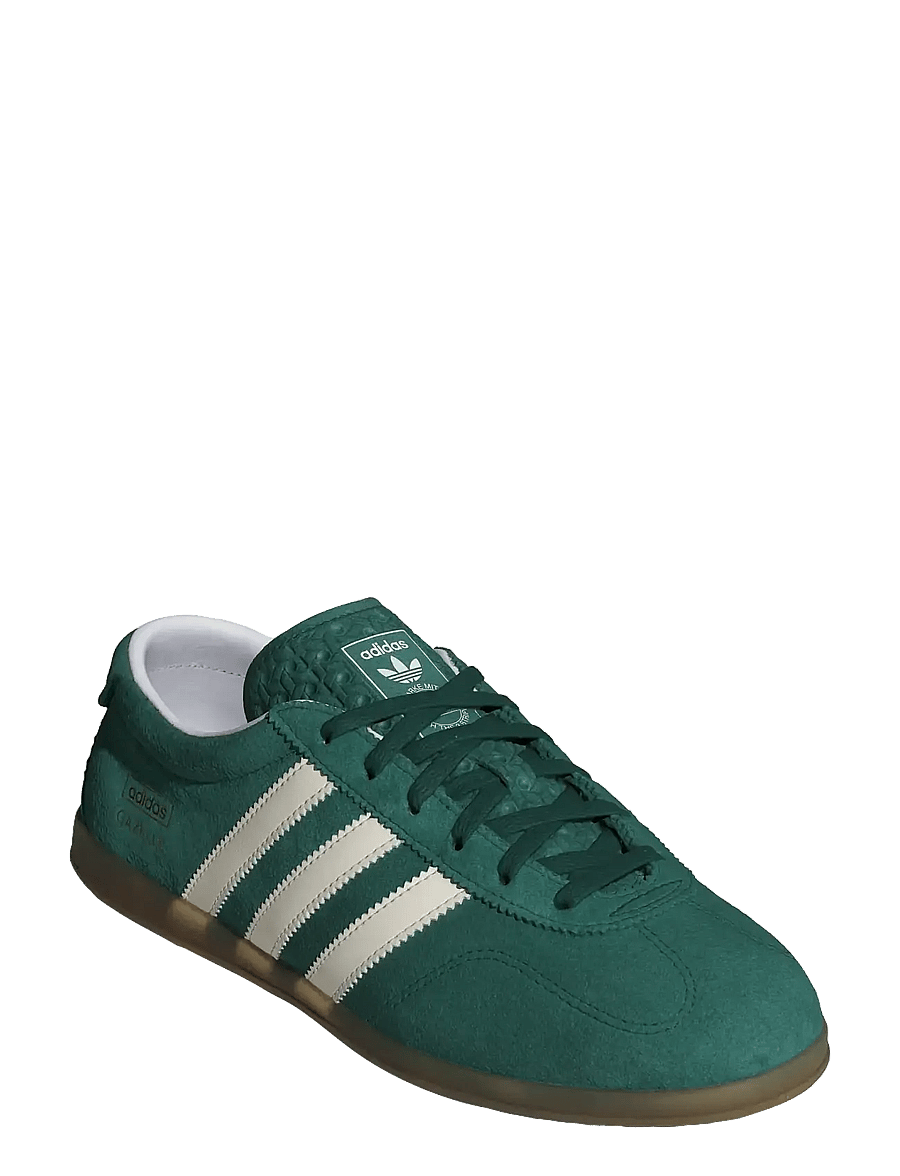 adidas Originals - GAZELLE LO PRO W - lave sneakers - cgreen/clowhi/gum3 - 0