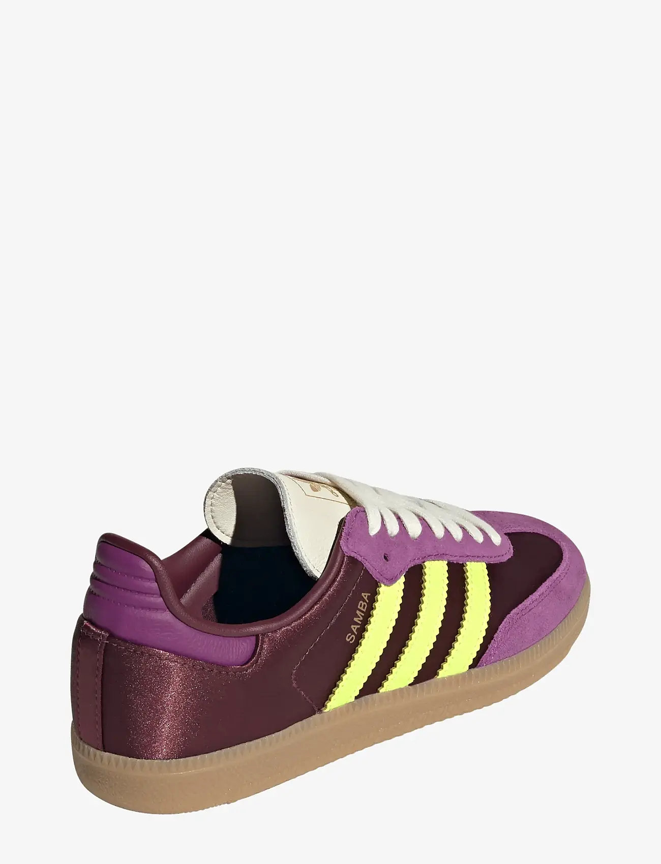 adidas Originals - SAMBA OG W - låga sneakers - maroon/ricmau/gum3 - 3