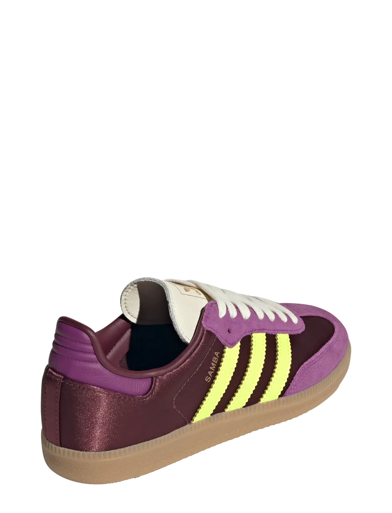 adidas Originals - SAMBA OG W - lave sneakers - maroon/ricmau/gum3 - 3