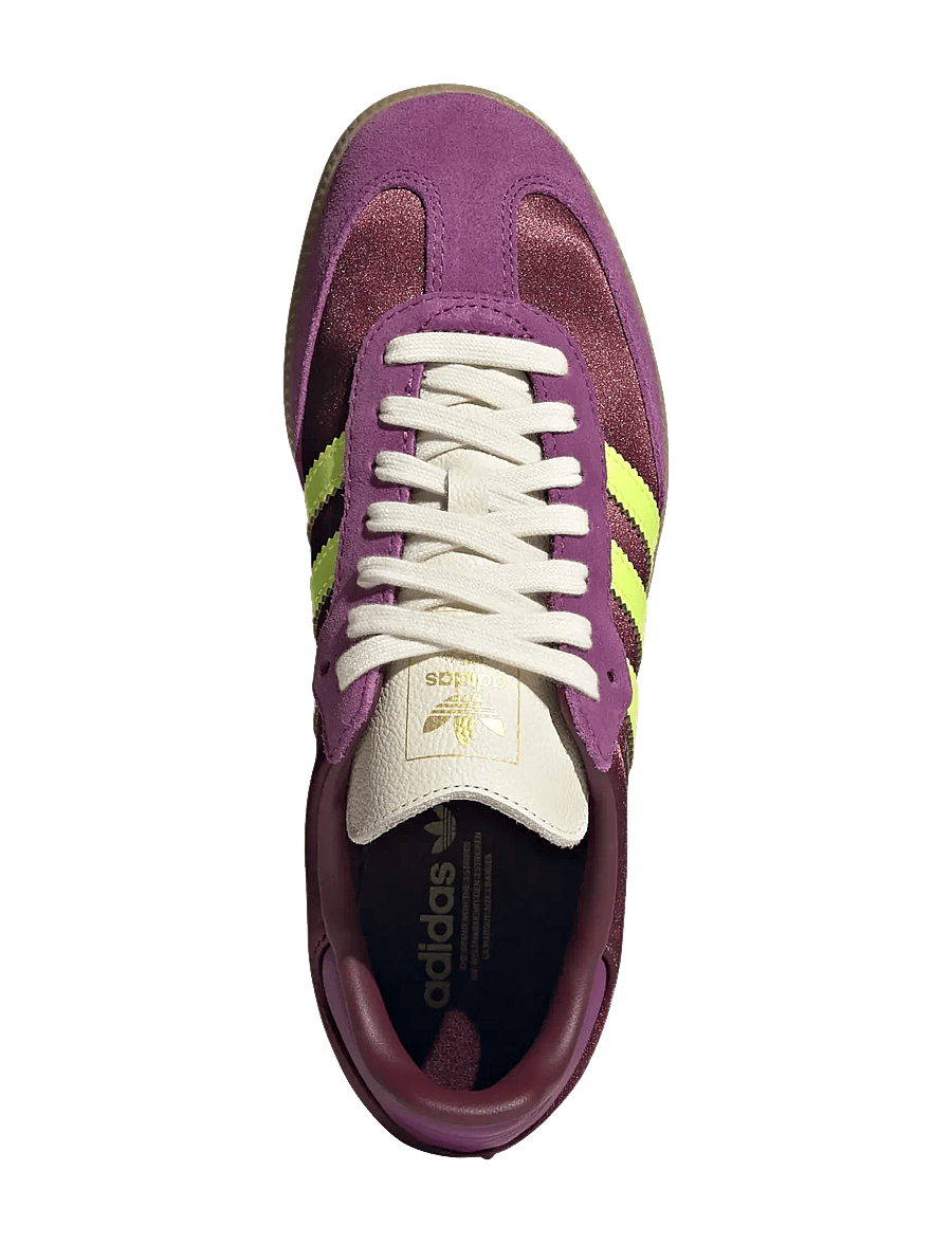 adidas Originals - SAMBA OG W - niedrige sneakers - maroon/ricmau/gum3 - 4