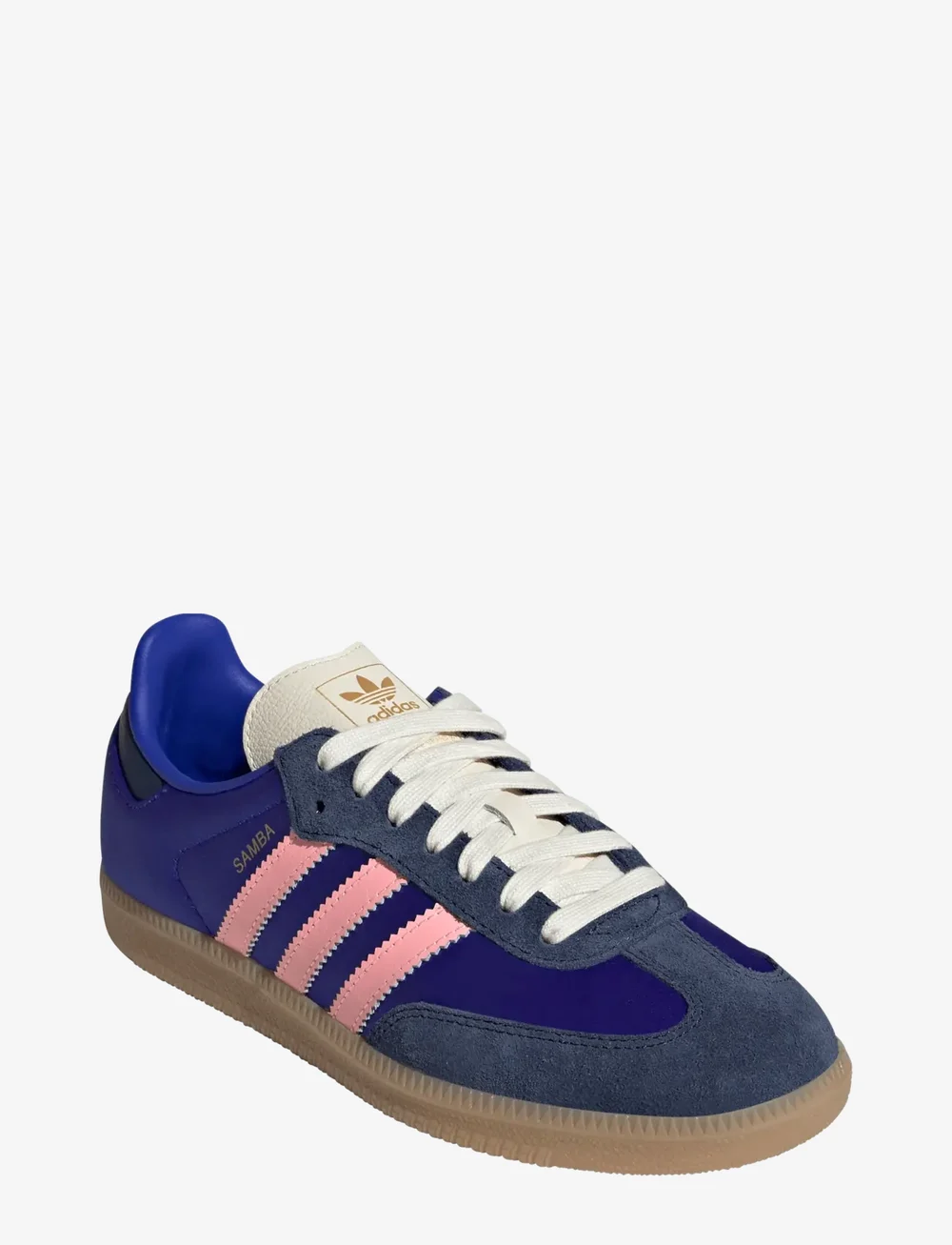 adidas Originals - SAMBA OG W - låga sneakers - lucblu/nindig/gum3 - 0