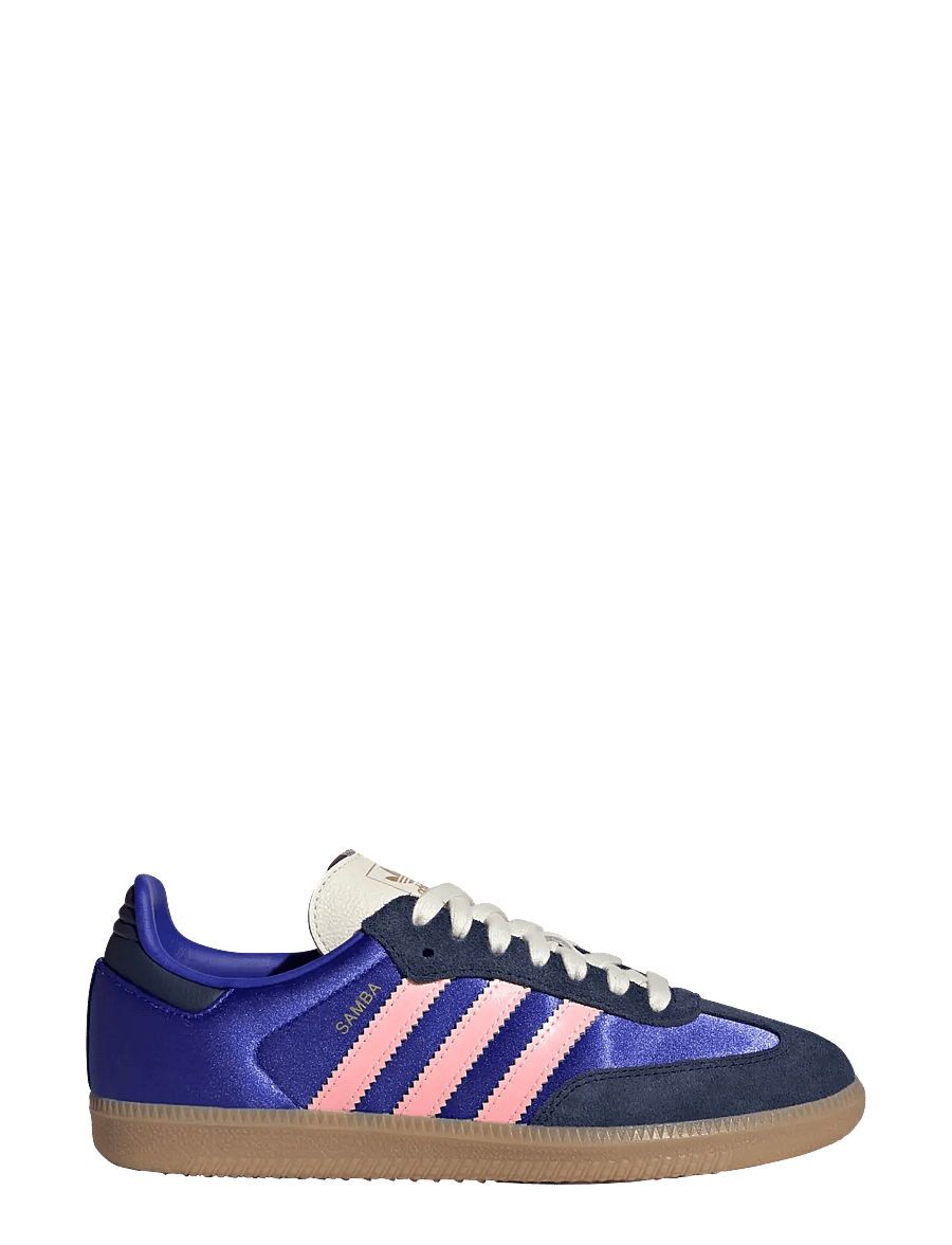 adidas Originals - SAMBA OG W - niedrige sneakers - lucblu/nindig/gum3 - 1