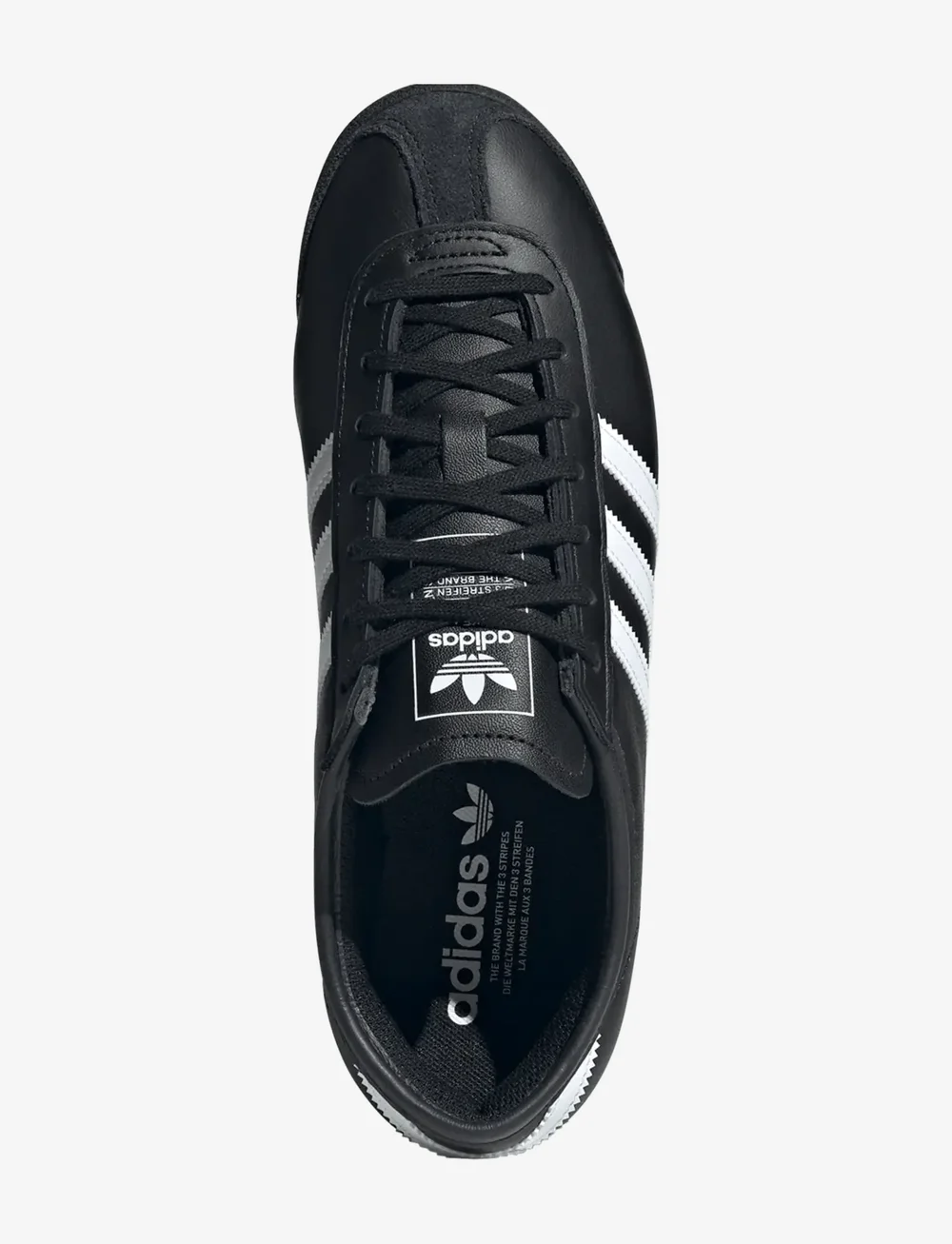 adidas Originals - ITALIA 70s - låga sneakers - cblack/ftwwht/gum3 - 4