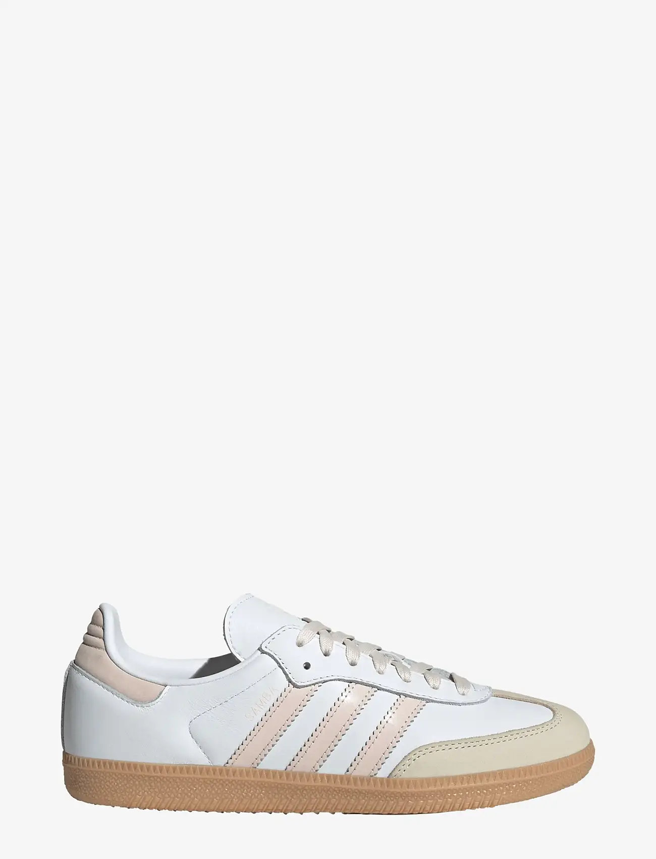 adidas Originals - SAMBA OG W - lave sneakers - ftwwht/wonqua/gum3 - 1