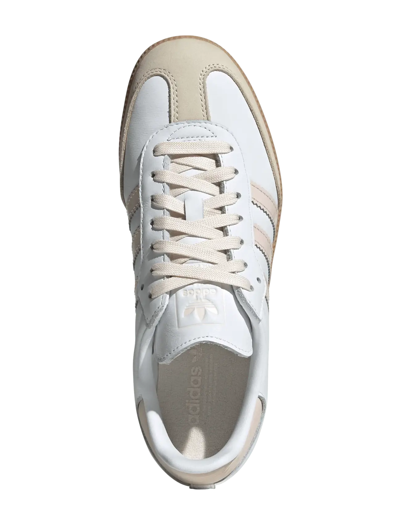 adidas Originals - SAMBA OG W - låga sneakers - ftwwht/wonqua/gum3 - 4