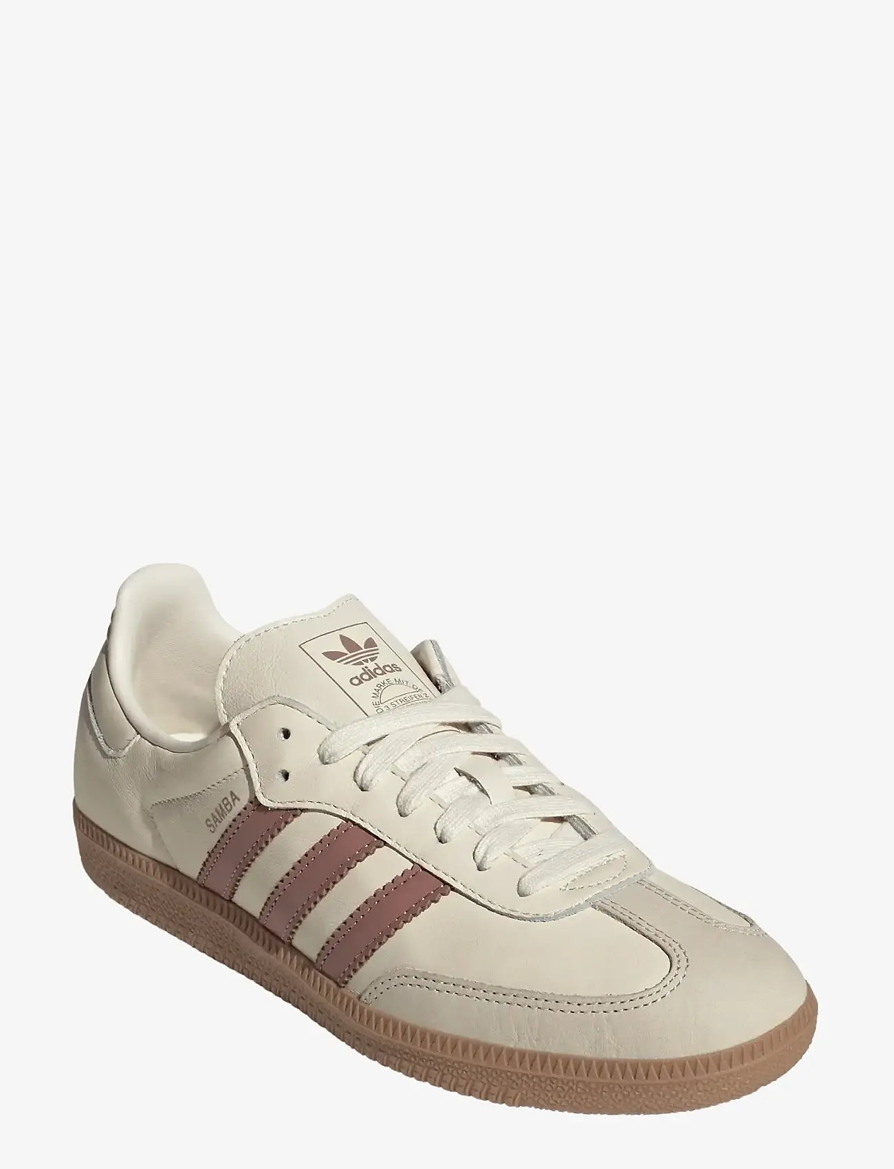 adidas Originals - SAMBA OG W - niedrige sneakers - crewht/wonwhi/warcla - 0