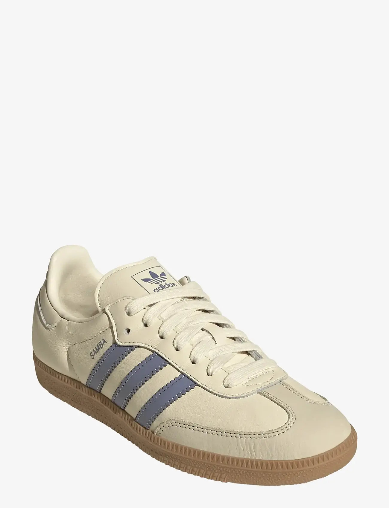adidas Originals - SAMBA OG W - låga sneakers - crewht/silvio/gum3 - 0