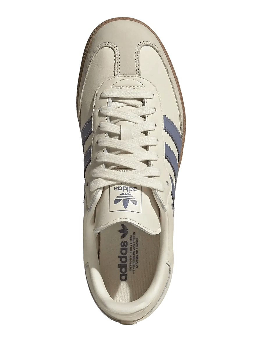 adidas Originals - SAMBA OG W - niedrige sneakers - crewht/silvio/gum3 - 4