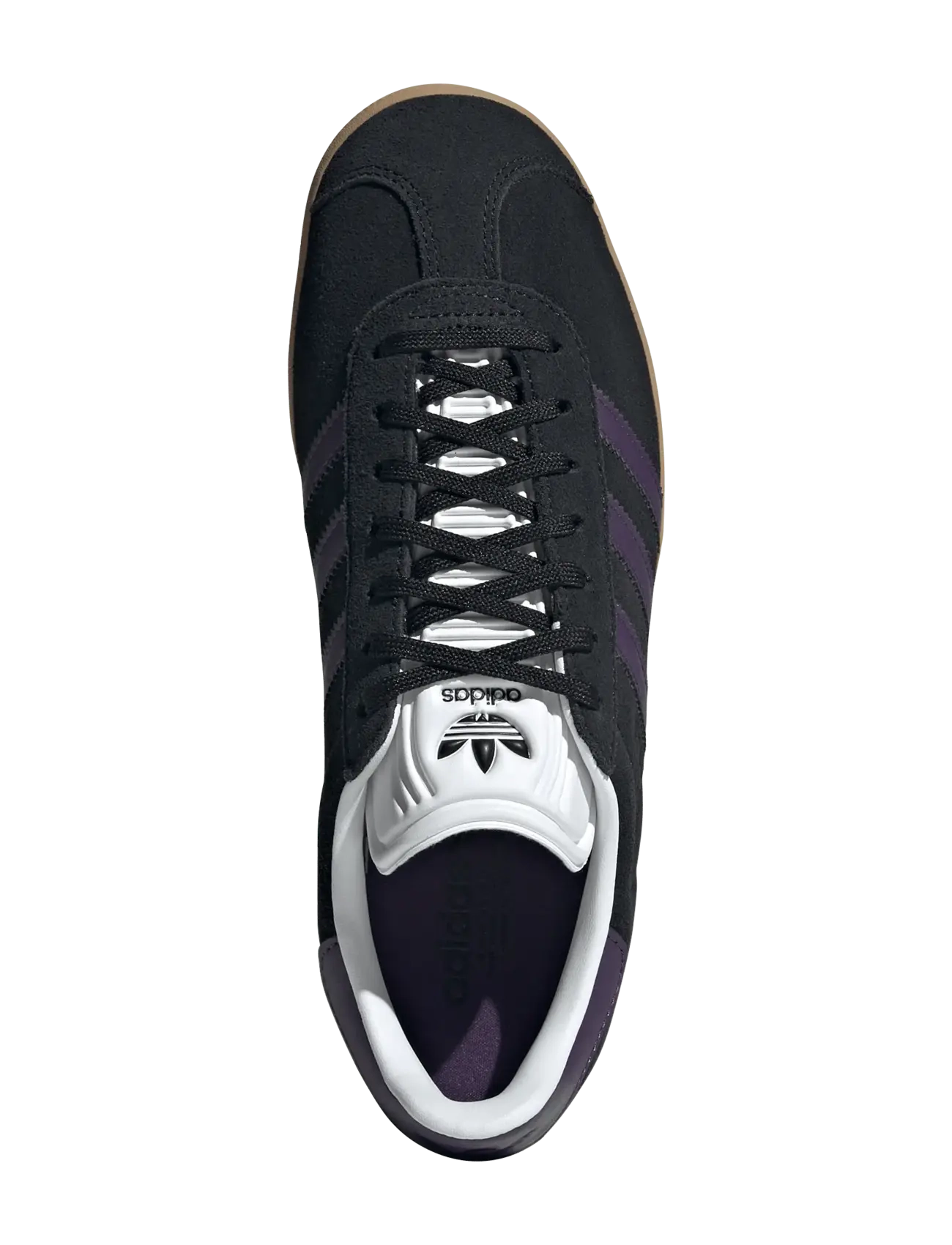 adidas Originals - GAZELLE W - niedriger schnitt - aurplu/cblack/ftwwht - 4