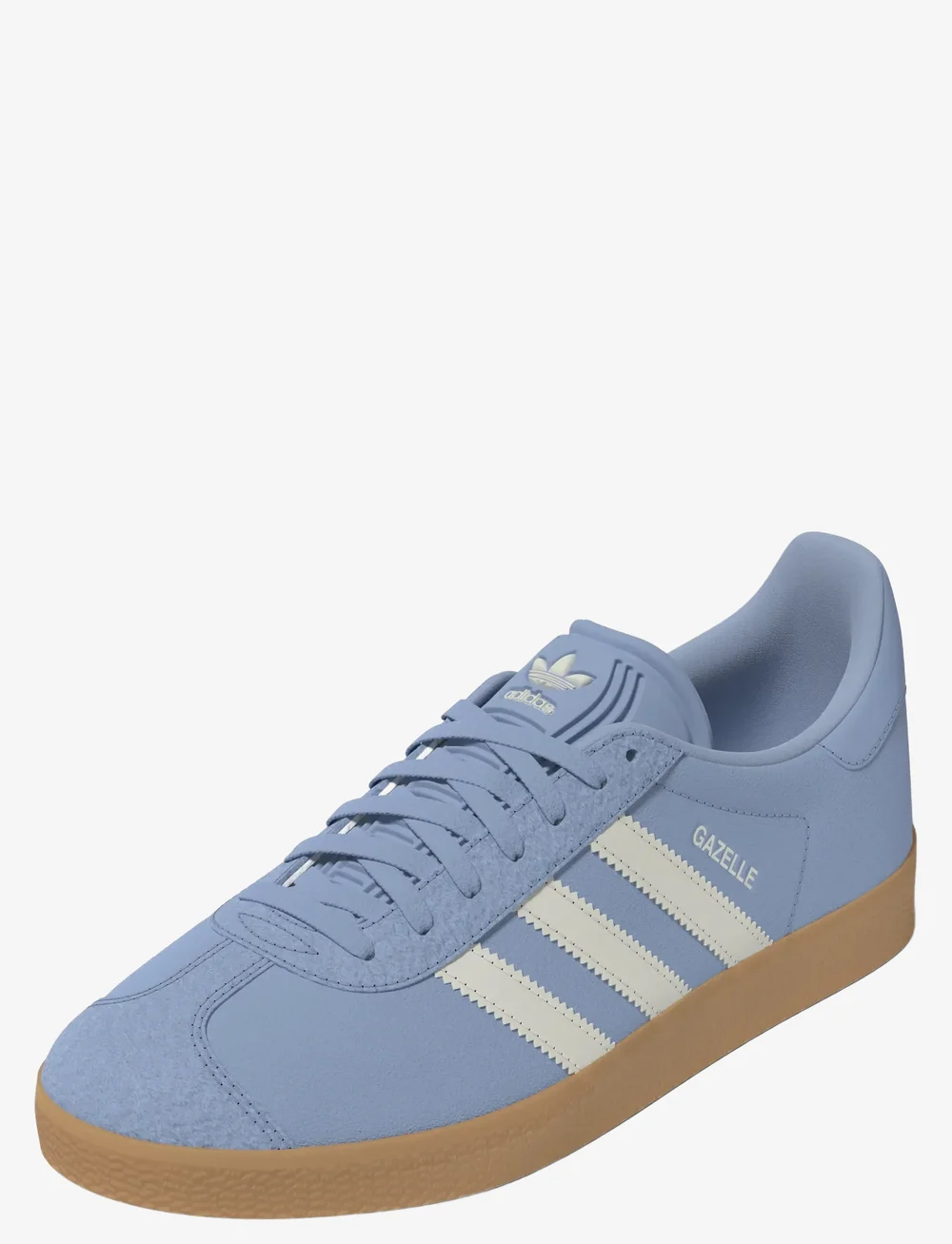 adidas Originals - GAZELLE W - lave sneakers - clesky/crewht/gum3 - 0