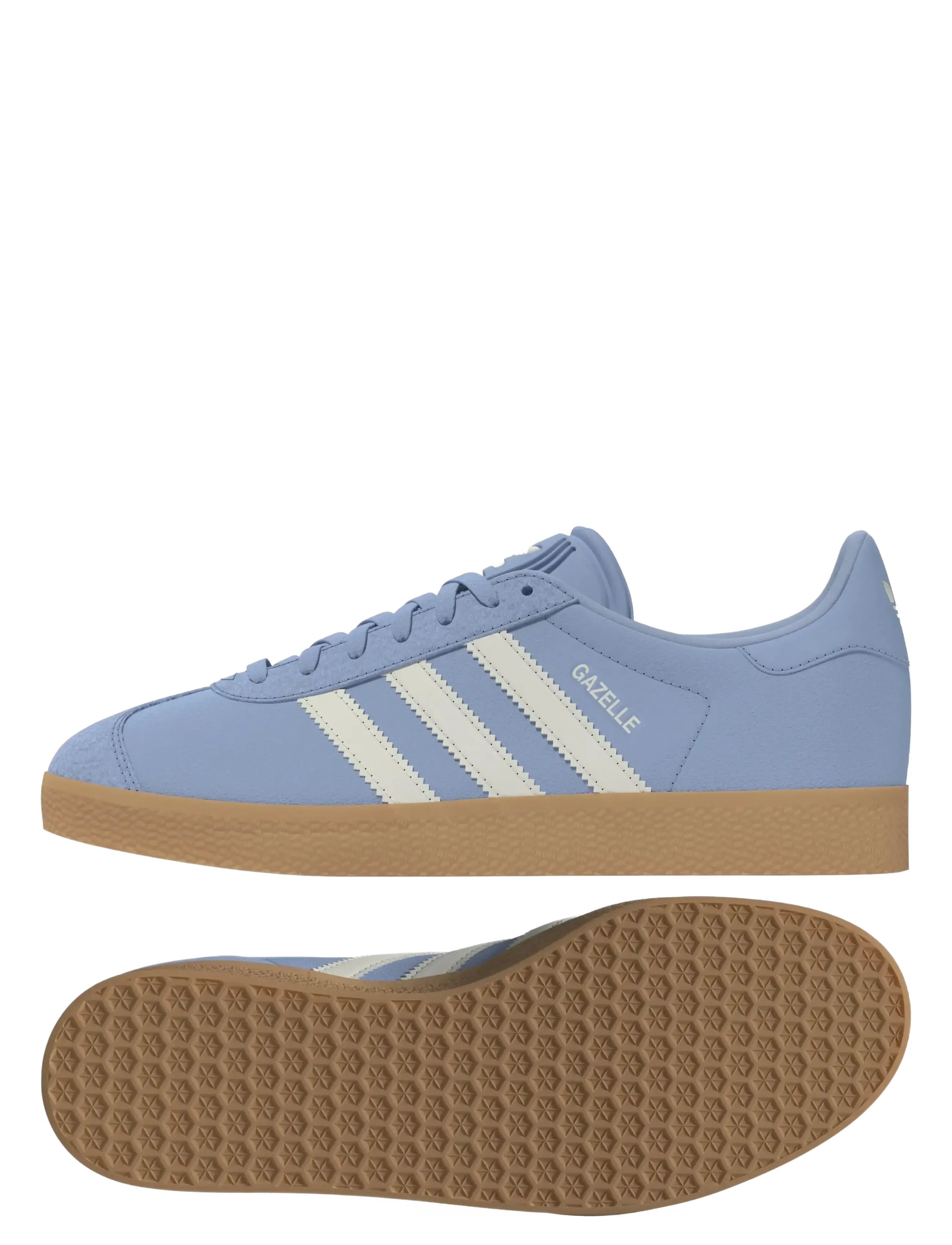 adidas Originals - GAZELLE W - lage sneakers - clesky/crewht/gum3 - 5