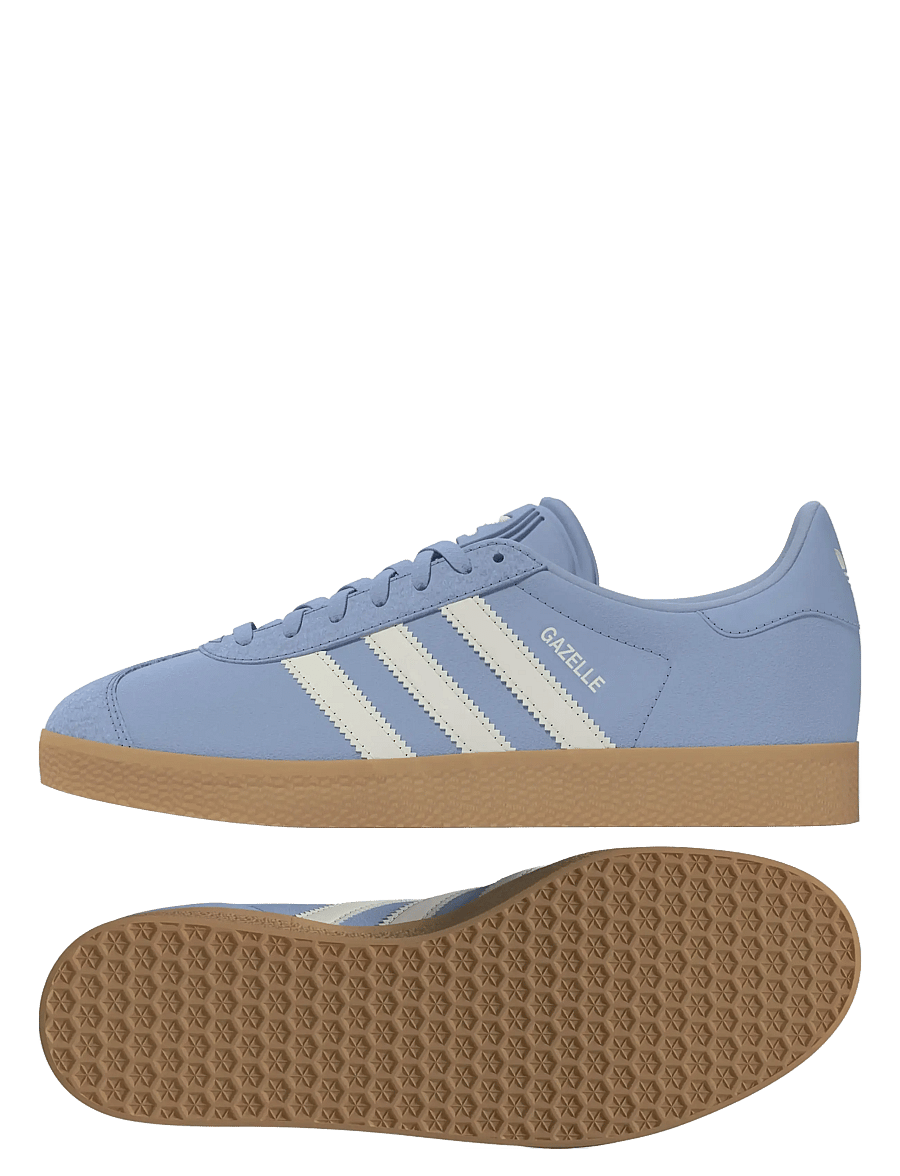 adidas Originals - GAZELLE W - lage sneakers - clesky/crewht/gum3 - 5