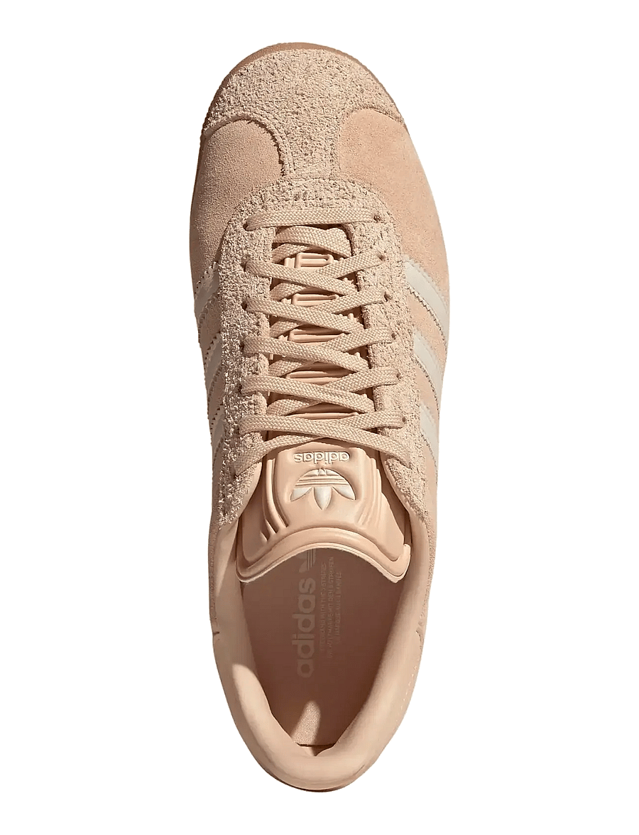 adidas Originals - GAZELLE W - baskets basses - halblu/crewht/gum3 - 4