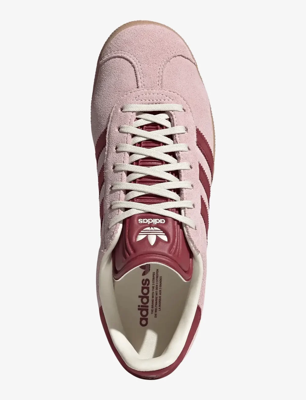 adidas Originals - GAZELLE W - låga sneakers - clpink/nobmar/crewht - 4