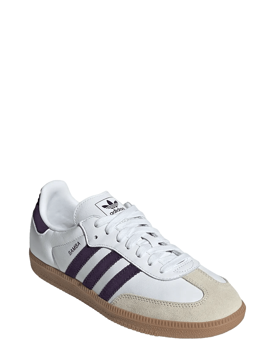 adidas Originals - SAMBA OG W - niedrige sneakers - clowhi/alumin/aurplu - 0