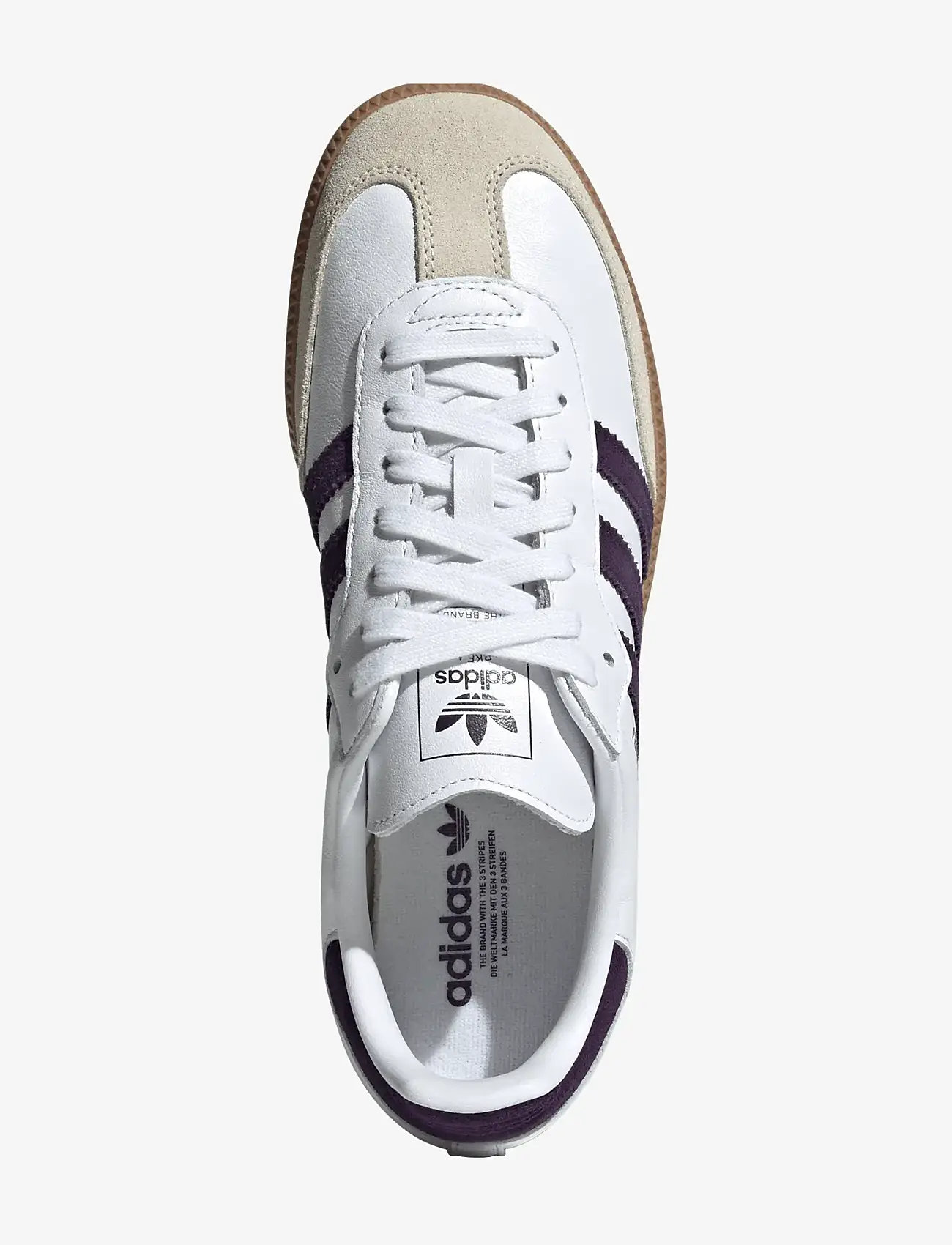 adidas Originals - SAMBA OG W - låga sneakers - clowhi/alumin/aurplu - 4
