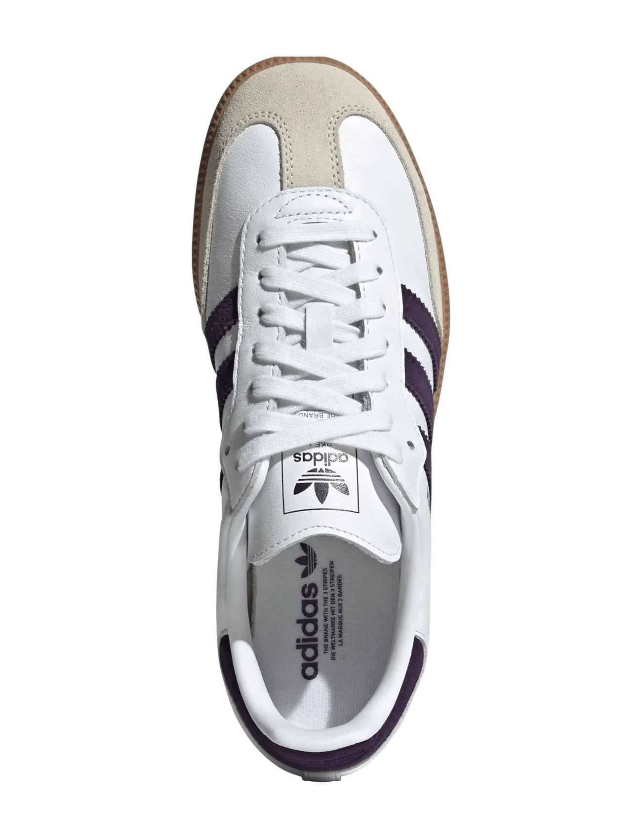 adidas Originals - SAMBA OG W - låga sneakers - clowhi/alumin/aurplu - 4