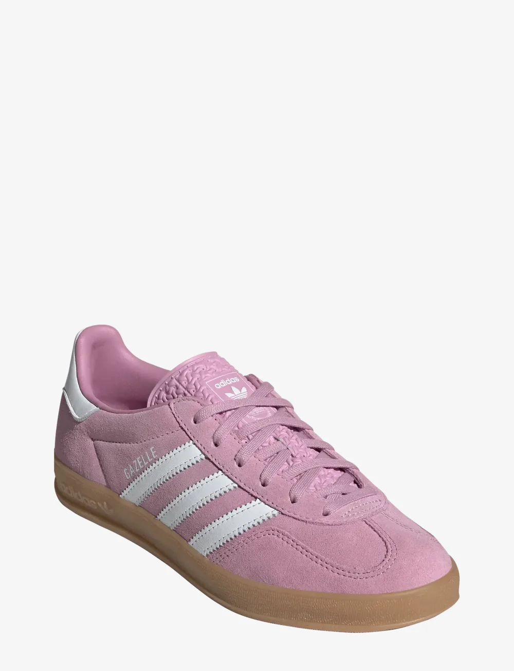 adidas Originals - GAZELLE INDOOR W - sporta apavi ar zemu augšdaļu - blilil/ftwwht/gum3 - 0