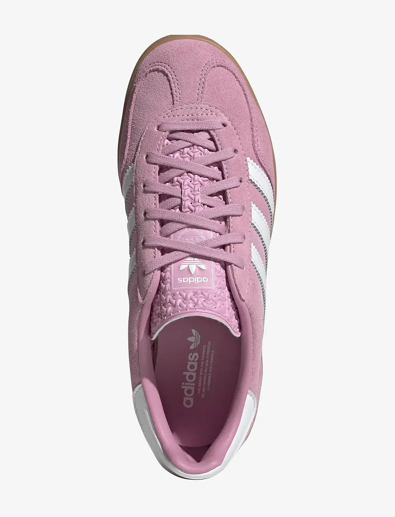 adidas Originals - GAZELLE INDOOR W - lave sneakers - blilil/ftwwht/gum3 - 4