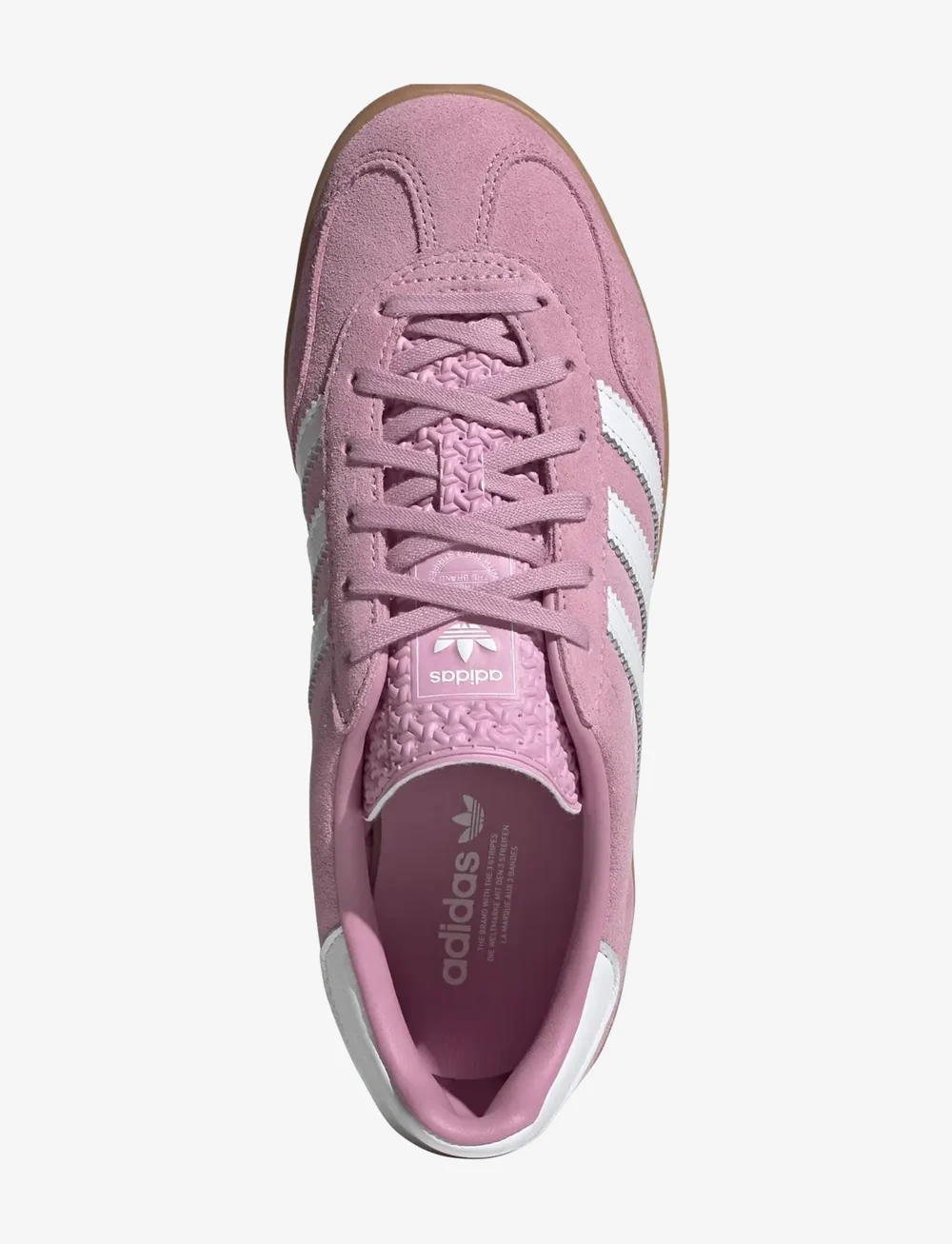 adidas Originals - GAZELLE INDOOR W - sporta apavi ar zemu augšdaļu - blilil/ftwwht/gum3 - 4