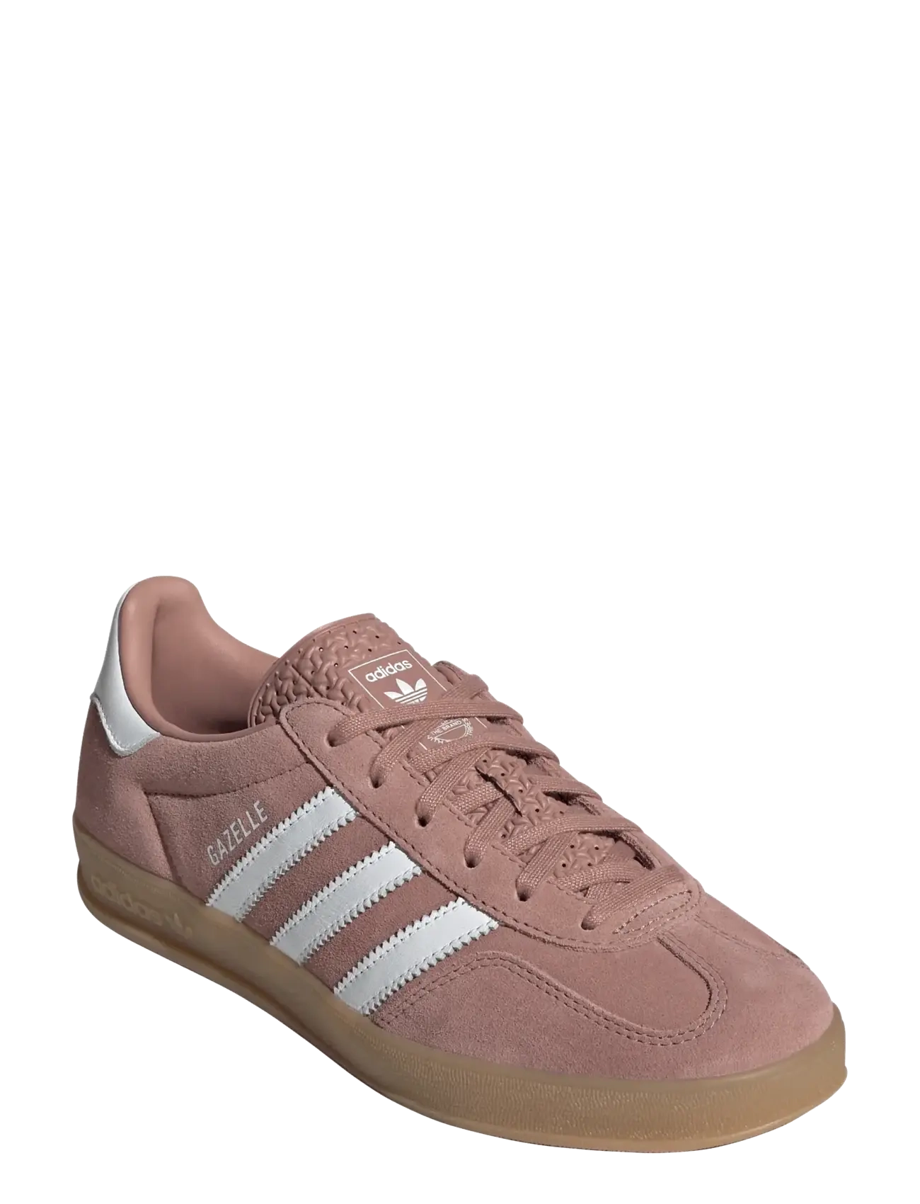 adidas Originals GAZELLE INDOOR W - adidas - WARCLA/FTWWHT/GUM3 / pink/rose