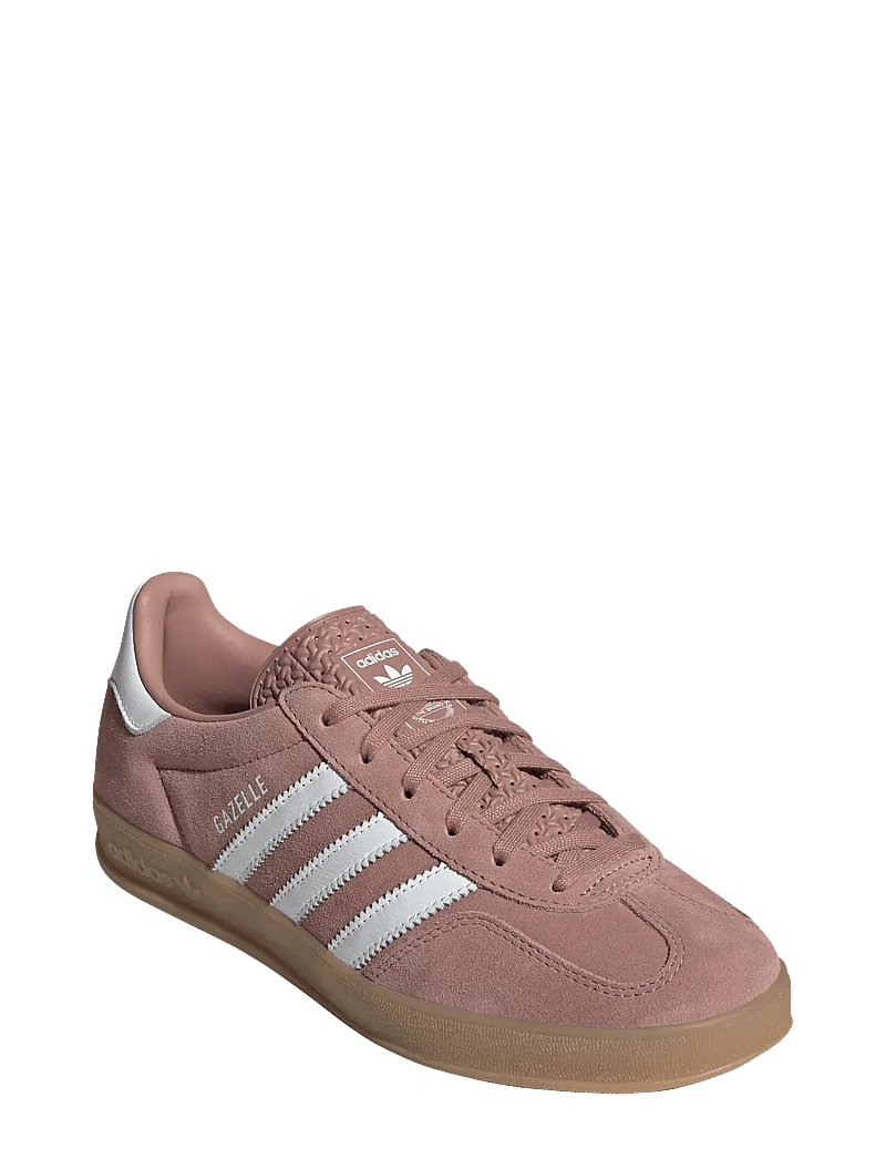 adidas Originals - GAZELLE INDOOR W - låga sneakers - warcla/ftwwht/gum3 - 0