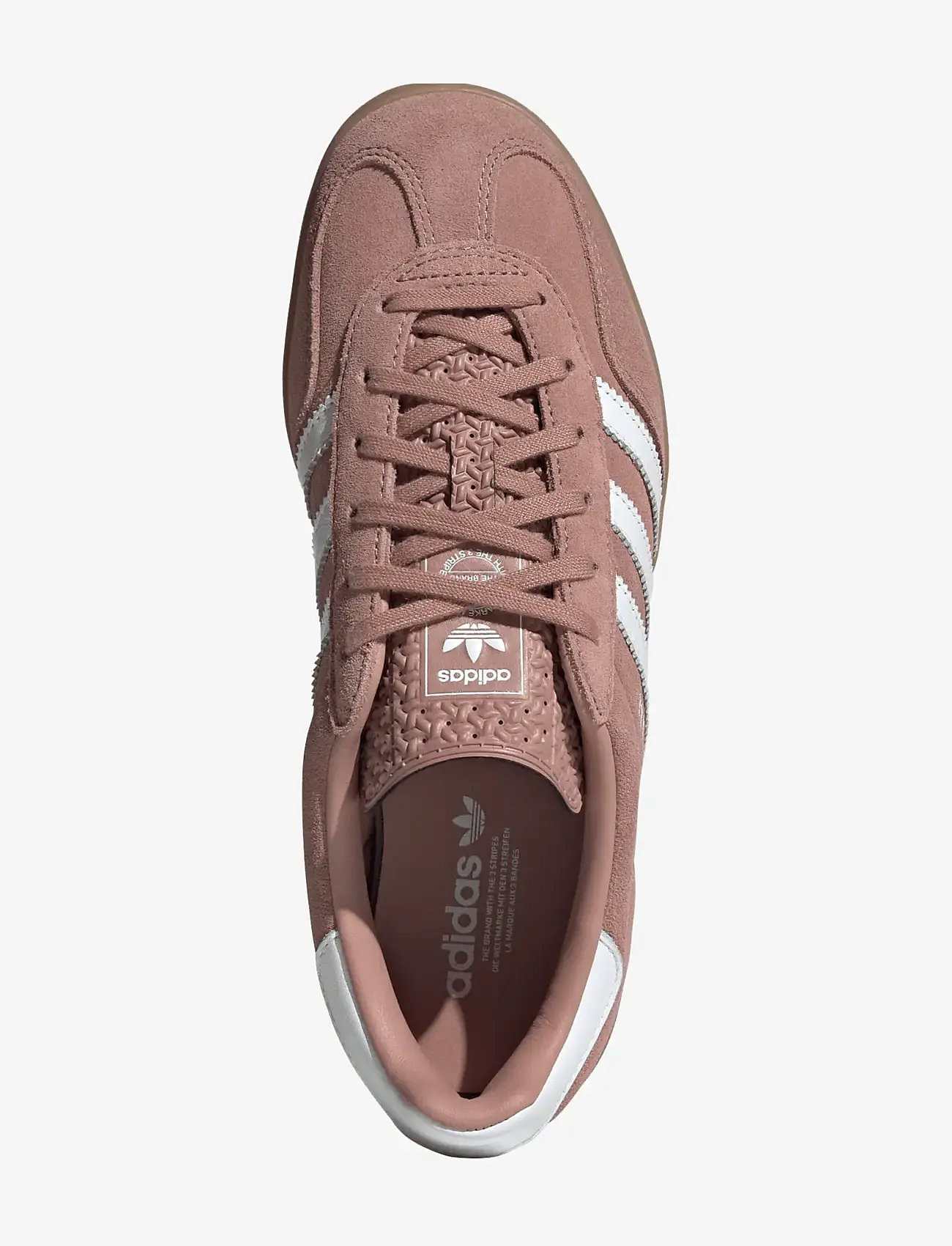 adidas Originals - GAZELLE INDOOR W - låga sneakers - warcla/ftwwht/gum3 - 4