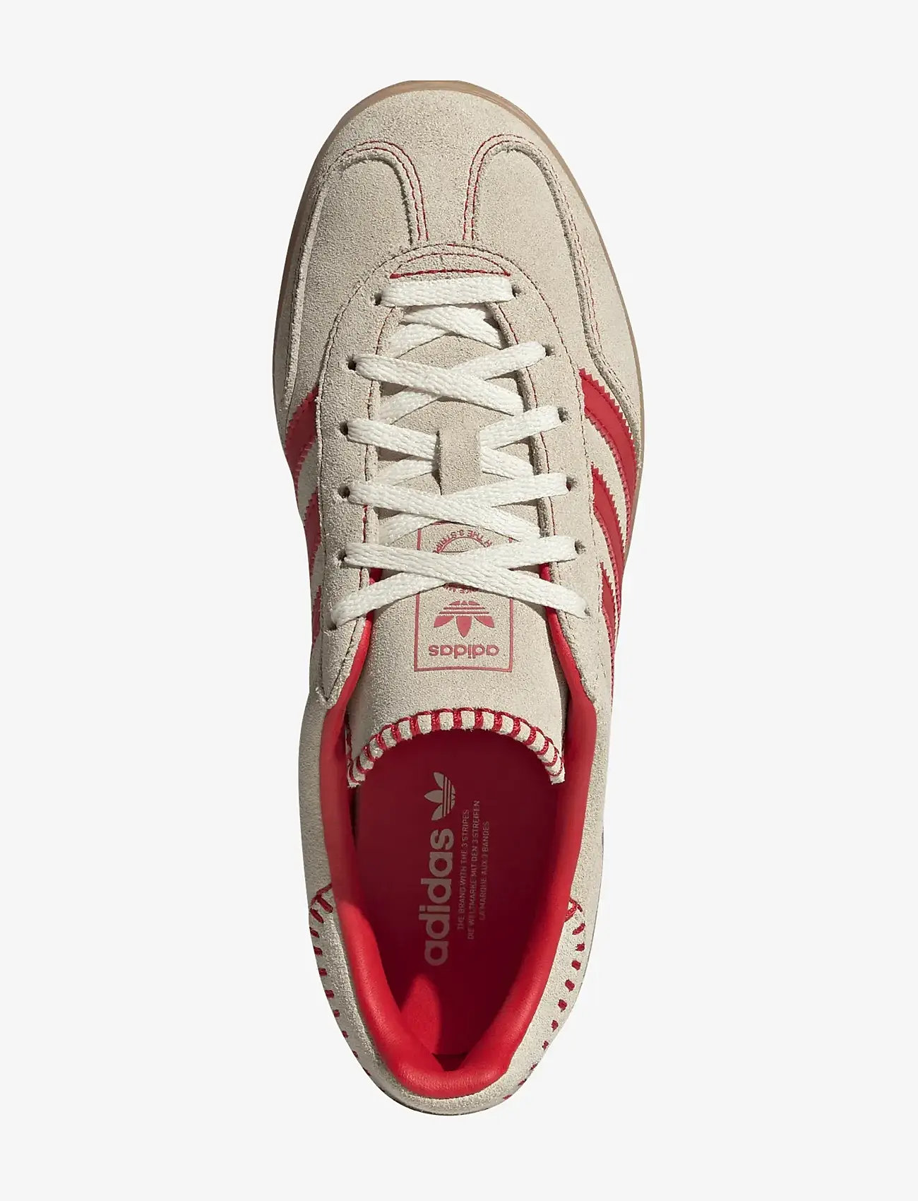 adidas Originals - GAZELLE INDOOR W - lave sneakers - betsca/betsca/crewht - 4