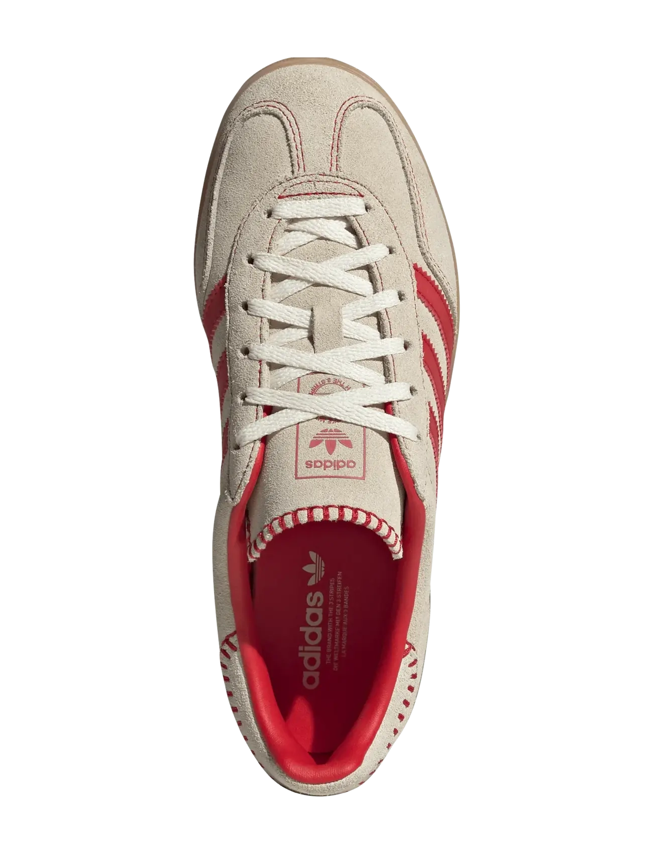 adidas Originals - GAZELLE INDOOR W - baskets basses - betsca/betsca/crewht - 4