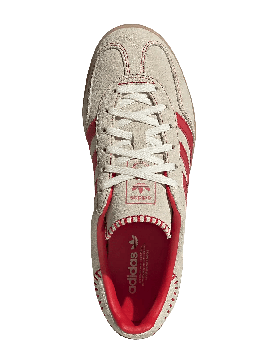 adidas Originals - GAZELLE INDOOR W - baskets basses - betsca/betsca/crewht - 4