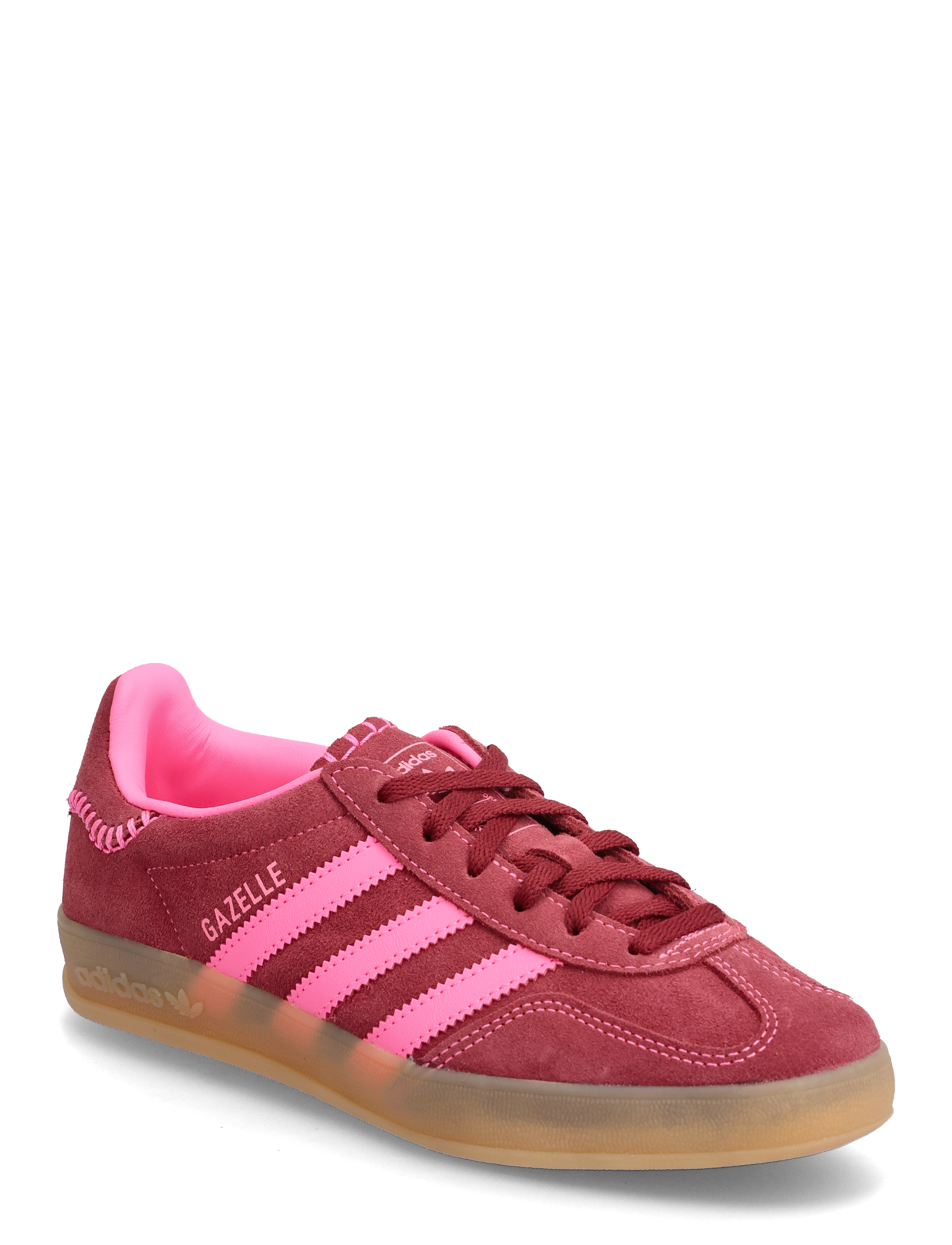 adidas Originals GAZELLE INDOOR W - Jalanõud - LUCPNK/NOBMAR/LUCPNK / pink/rose