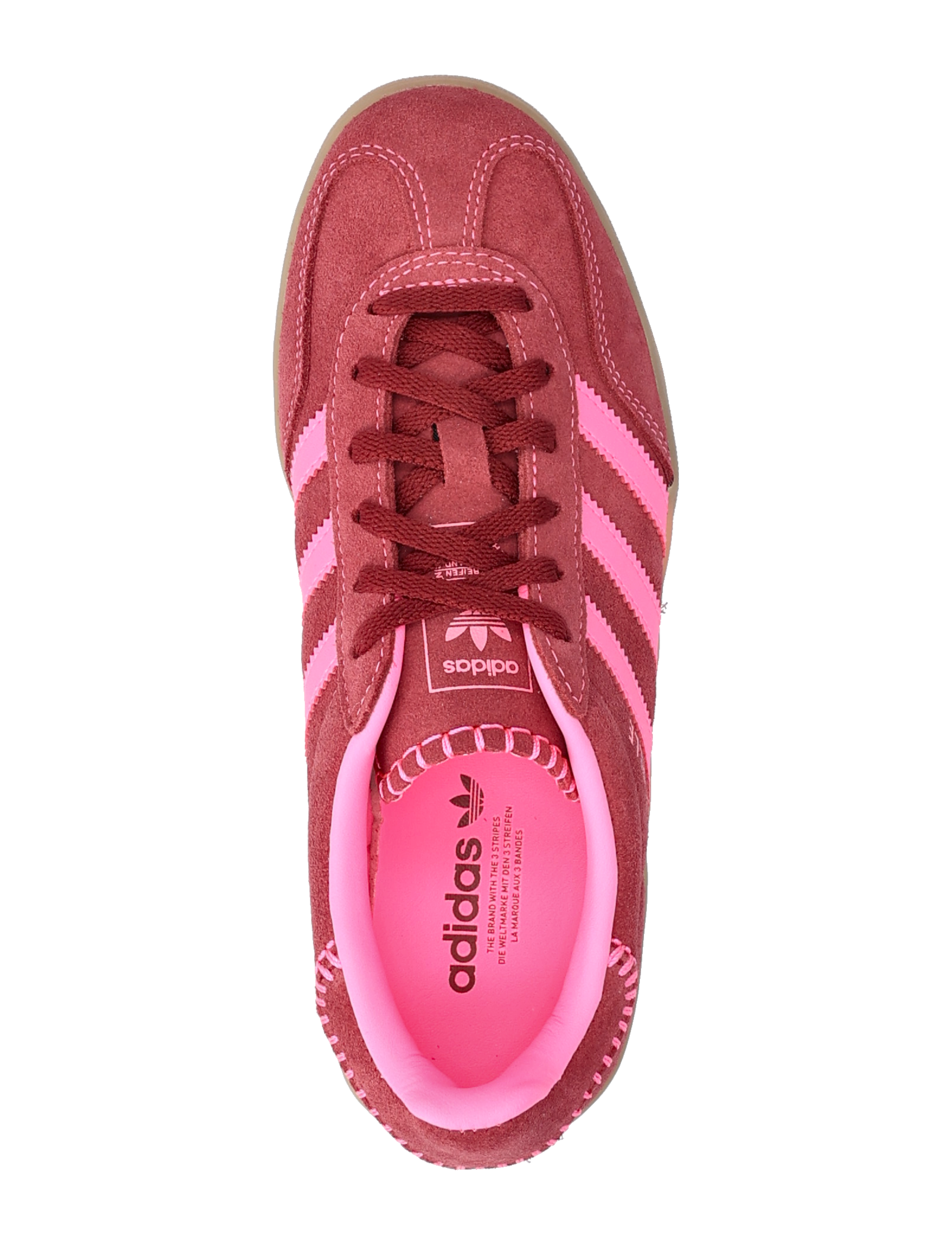 adidas Originals - GAZELLE INDOOR W - niedrige sneakers - lucpnk/nobmar/lucpnk - 3
