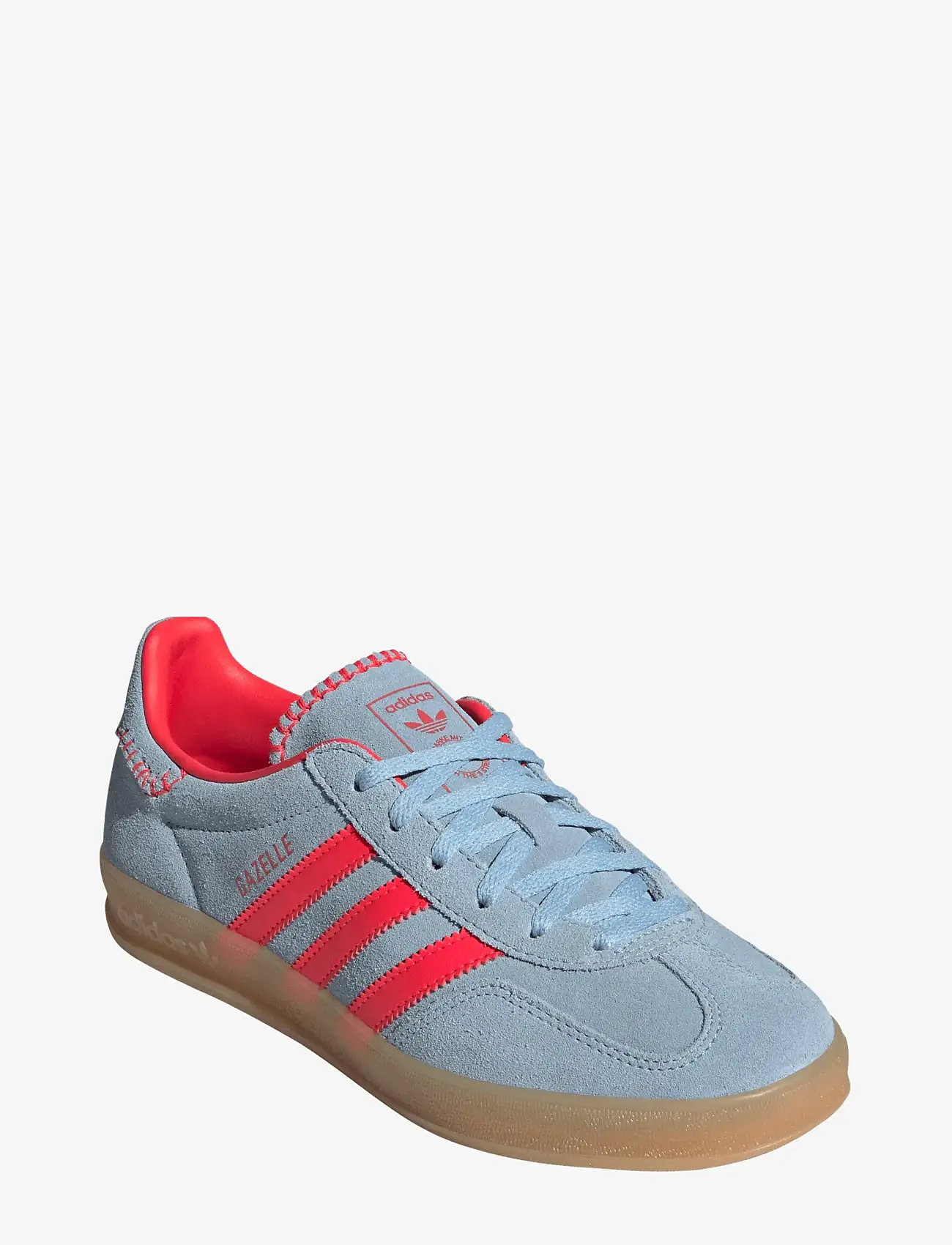 adidas Originals - GAZELLE INDOOR W - låga sneakers - lucred/clesky/lucred - 0