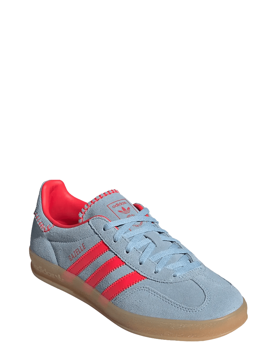 adidas Originals - GAZELLE INDOOR W - niedrige sneakers - lucred/clesky/lucred - 0