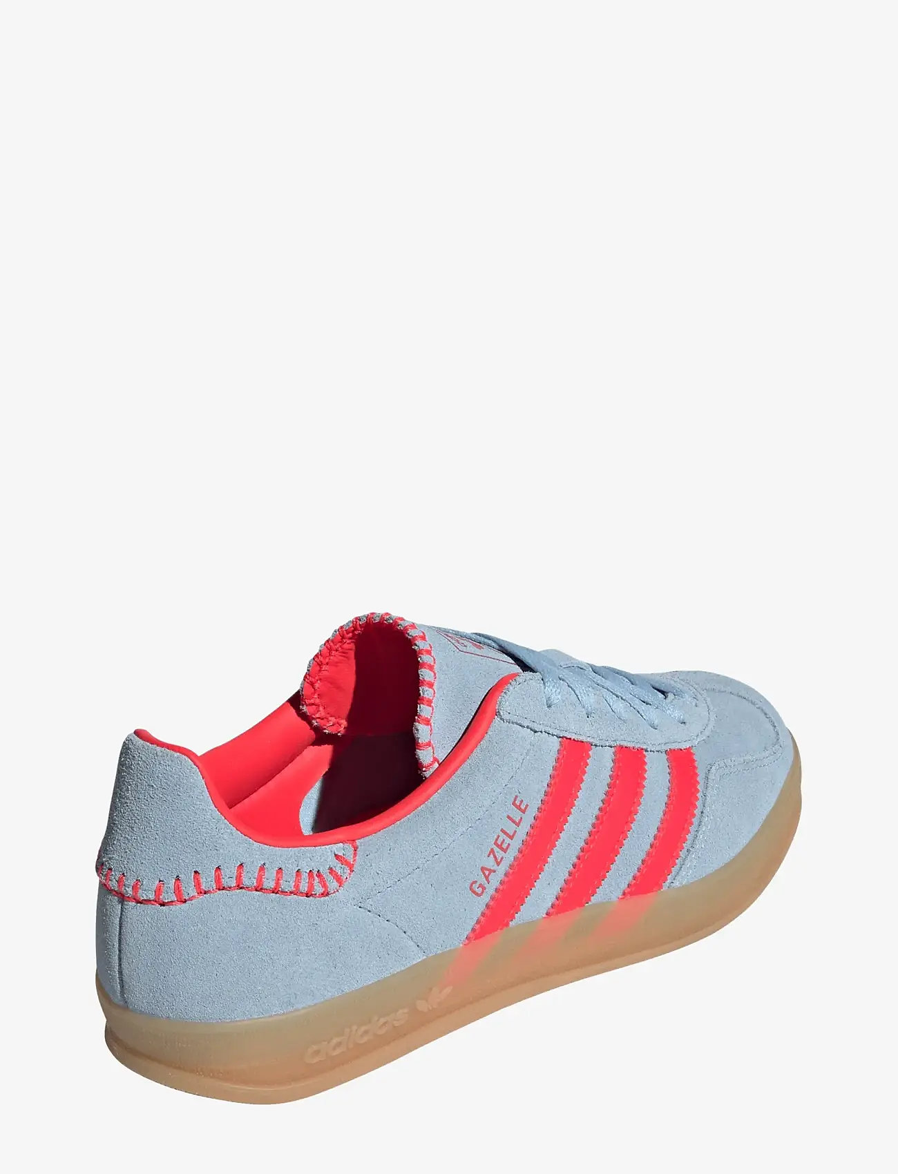 adidas Originals - GAZELLE INDOOR W - låga sneakers - lucred/clesky/lucred - 3