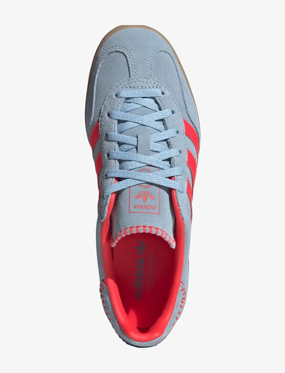 adidas Originals - GAZELLE INDOOR W - lave sneakers - lucred/clesky/lucred - 4