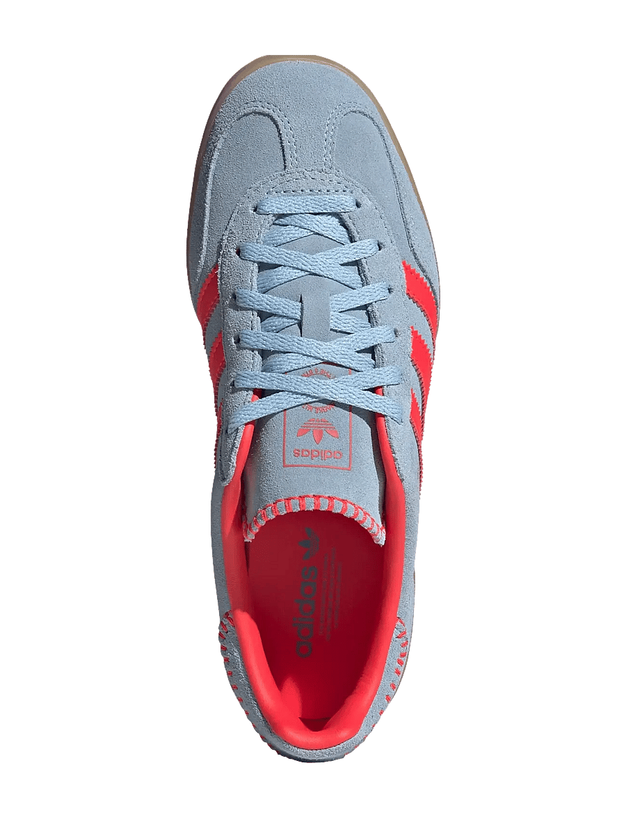 adidas Originals - GAZELLE INDOOR W - lave sneakers - lucred/clesky/lucred - 4