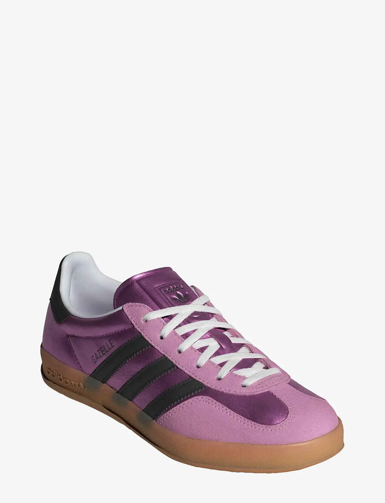 adidas Originals - GAZELLE INDOOR W - tennised - blilil/cblack/supcol - 0