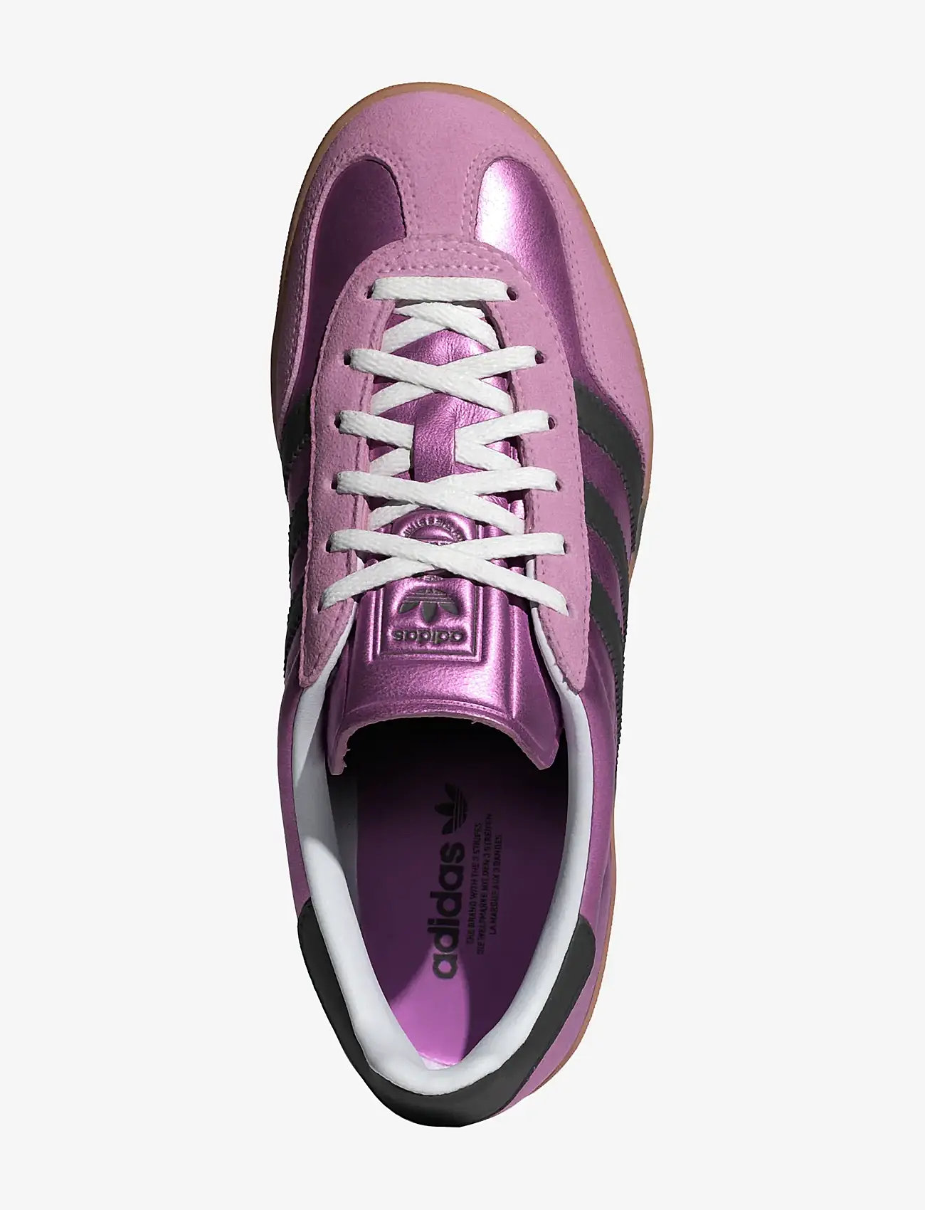 adidas Originals - GAZELLE INDOOR W - tennised - blilil/cblack/supcol - 4