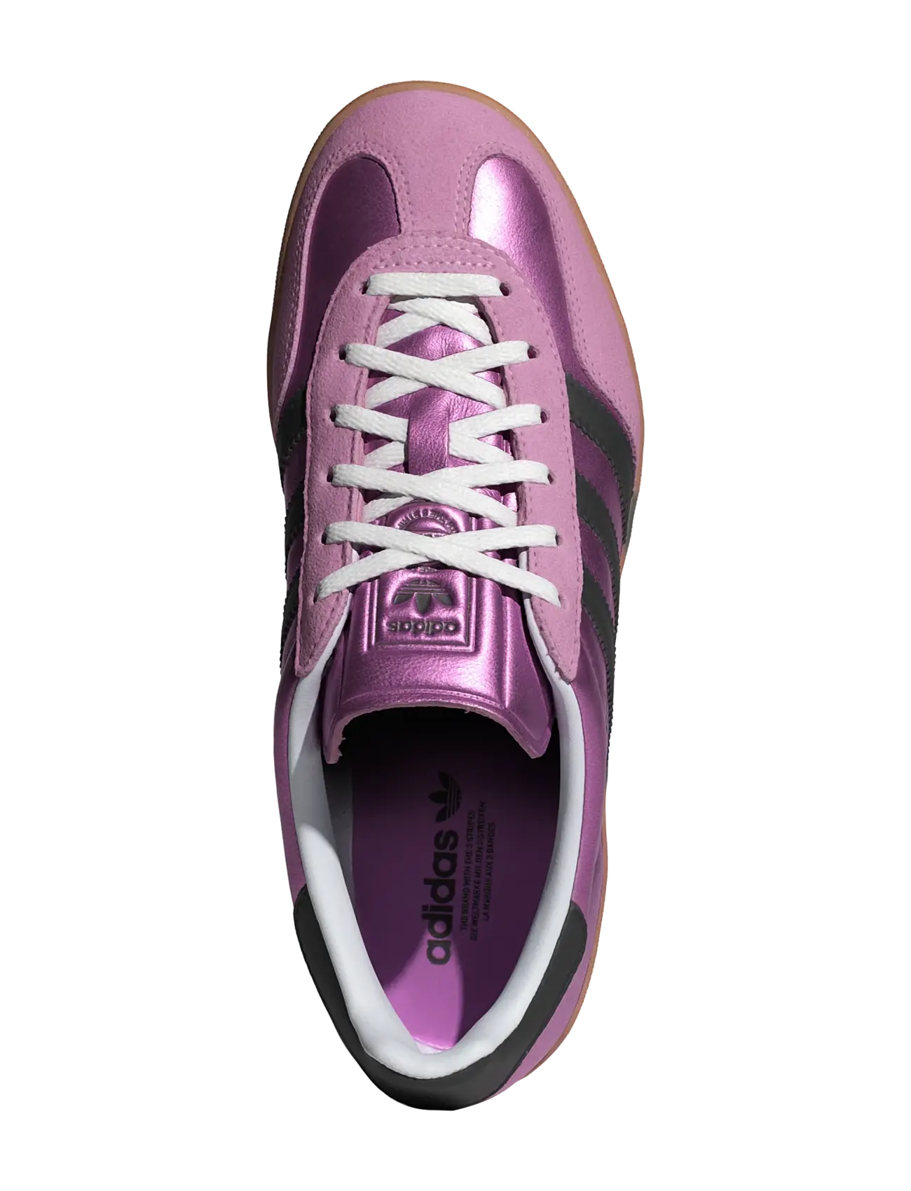 adidas Originals - GAZELLE INDOOR W - baskets basses - blilil/cblack/supcol - 4