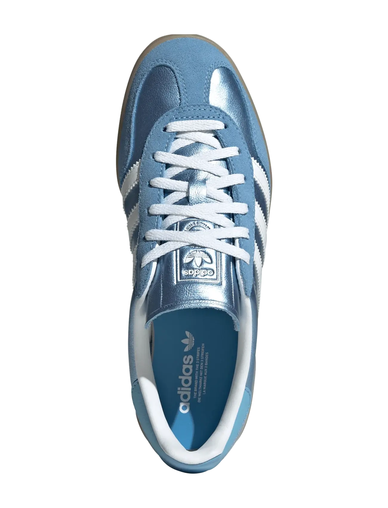 adidas Originals - GAZELLE INDOOR W - lave sneakers - supcol/ftwwht/supcol - 4