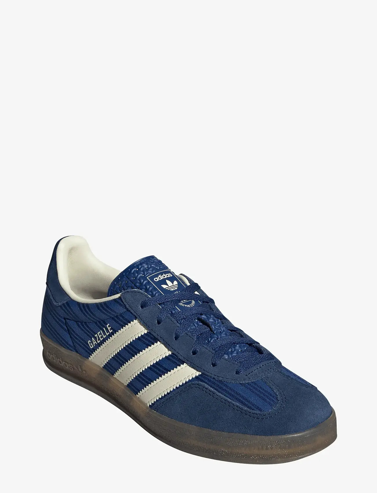 adidas Originals - GAZELLE INDOOR W - low top sneakers - vicblu/nindig/crewht - 0