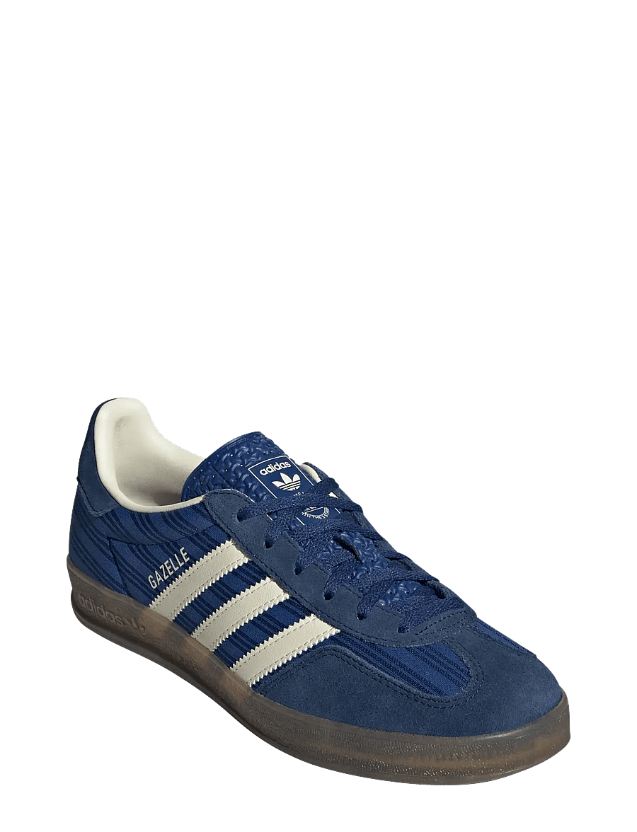 adidas Originals - GAZELLE INDOOR W - baskets basses - vicblu/nindig/crewht - 0