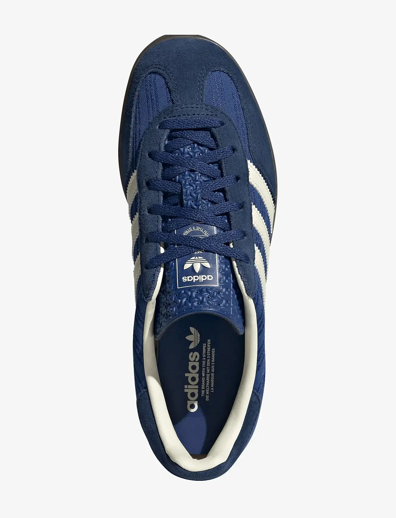 adidas Originals - GAZELLE INDOOR W - low top sneakers - vicblu/nindig/crewht - 4
