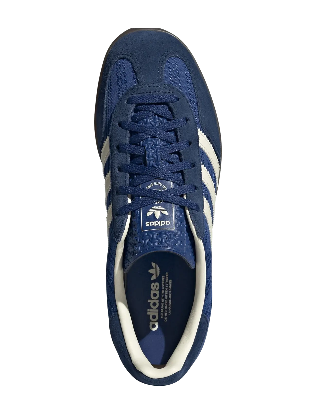 adidas Originals - GAZELLE INDOOR W - baskets basses - vicblu/nindig/crewht - 4