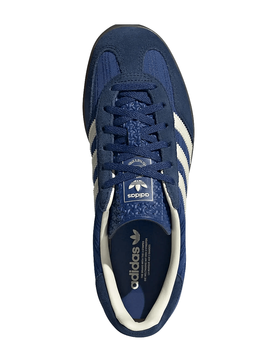adidas Originals - GAZELLE INDOOR W - baskets basses - vicblu/nindig/crewht - 4