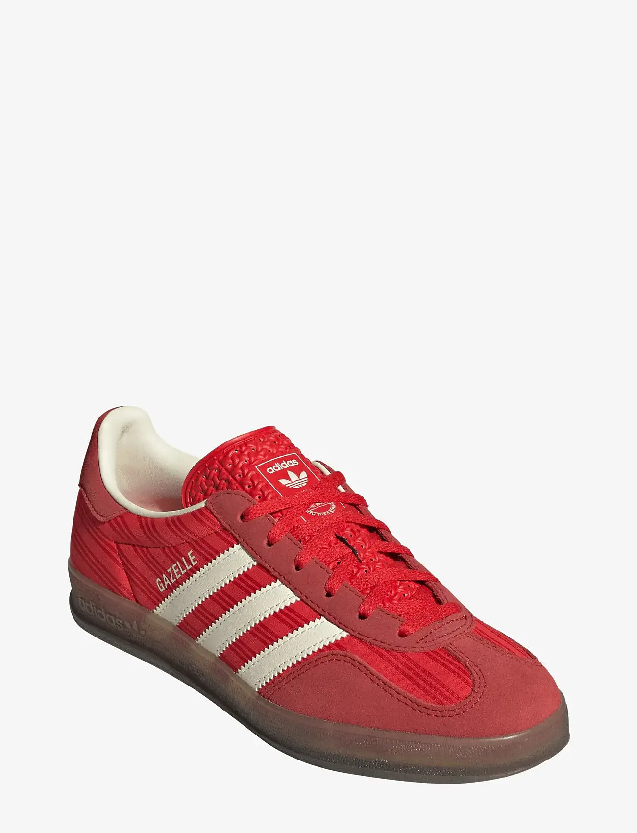 adidas Originals - GAZELLE INDOOR W - niedrige sneakers - red/betsca/crewht - 0