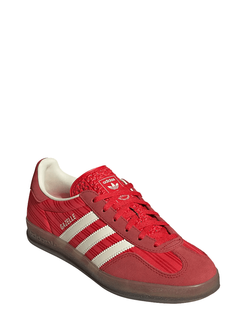 adidas Originals - GAZELLE INDOOR W - niedrige sneakers - red/betsca/crewht - 0