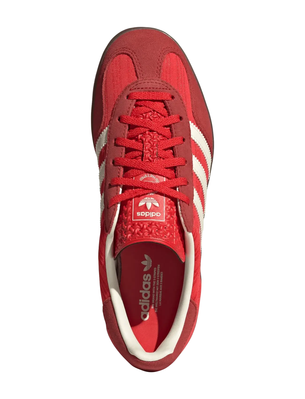 adidas Originals - GAZELLE INDOOR W - baskets basses - red/betsca/crewht - 4